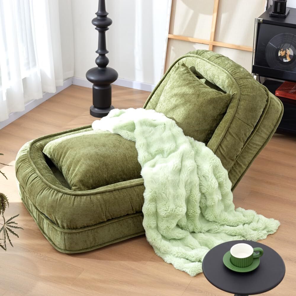 Foldable Lazy Sofa Bed Floor Chair💥