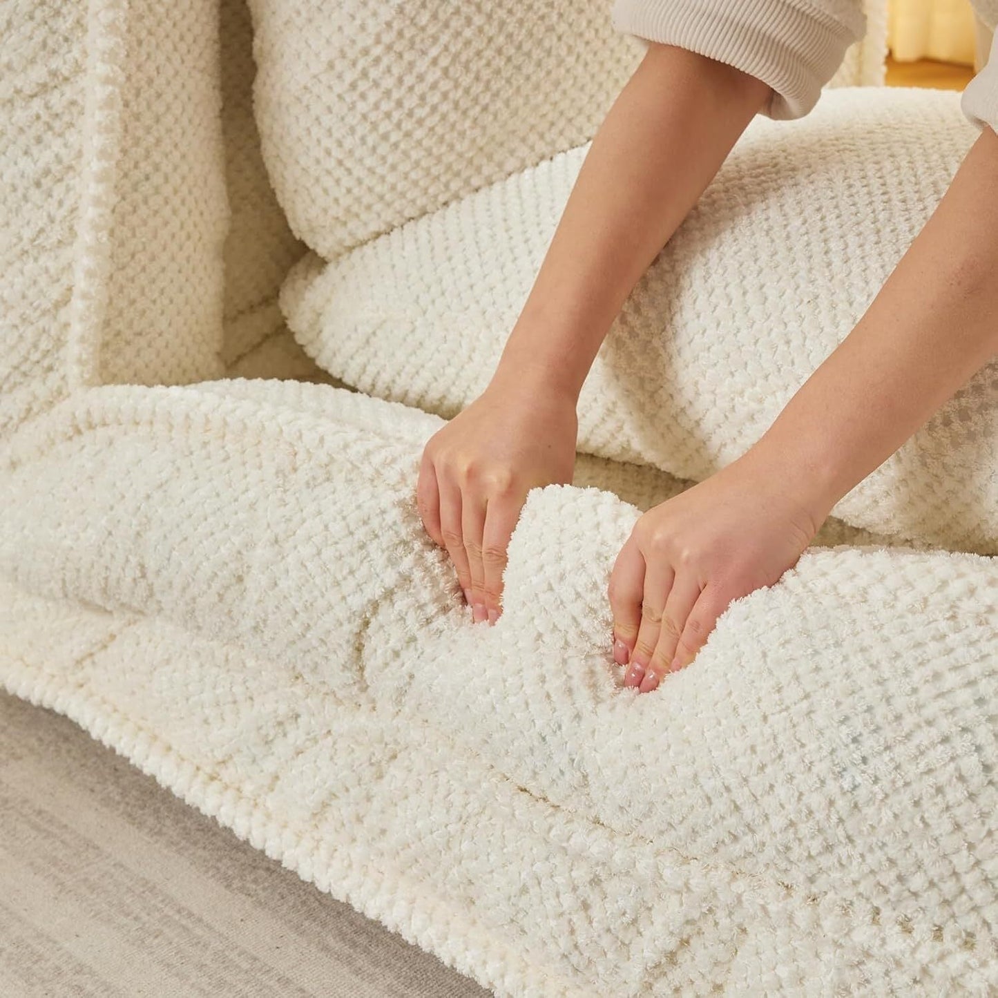 Foldable Lazy Sofa Bed Floor Chair💥
