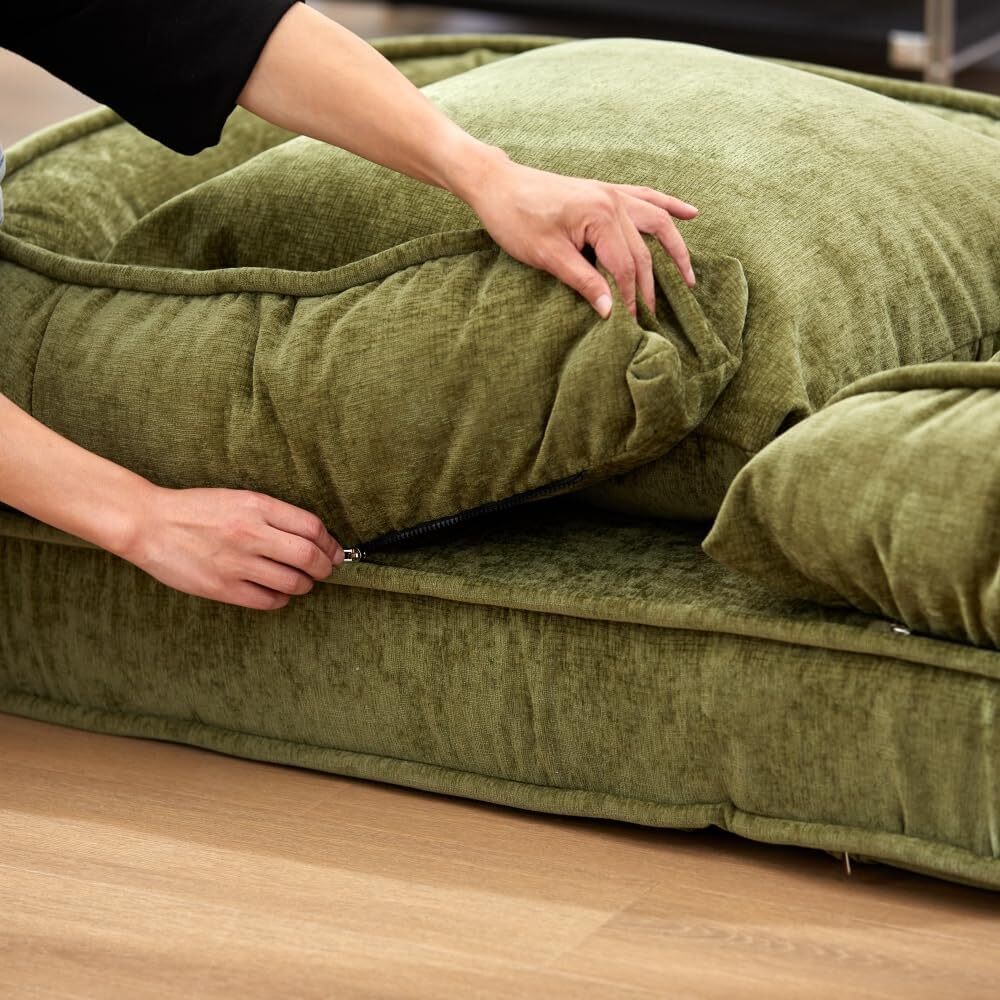 Foldable Lazy Sofa Bed Floor Chair💥