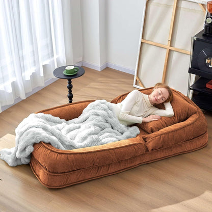 Foldable Lazy Sofa Bed Floor Chair💥