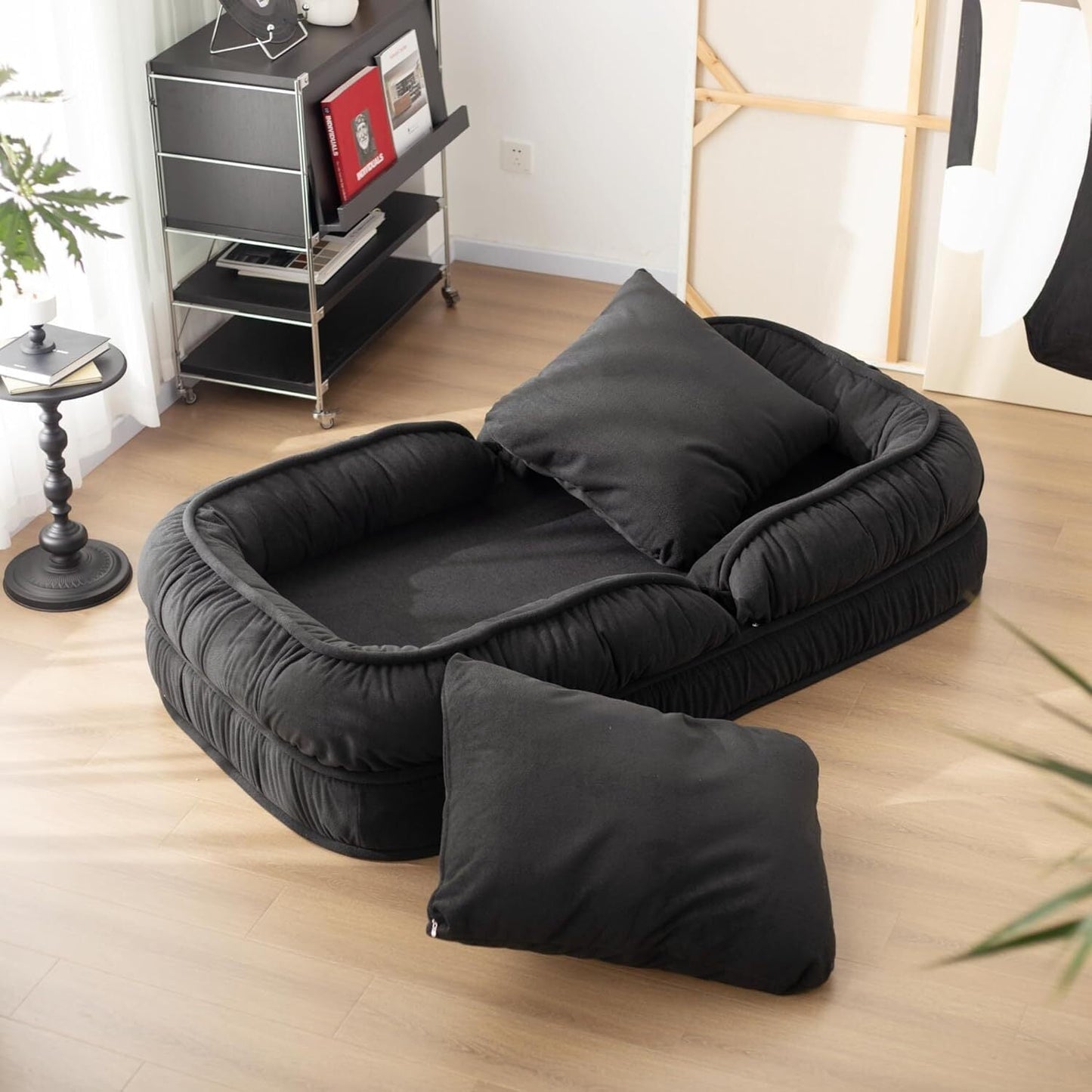 Foldable Lazy Sofa Bed Floor Chair💥