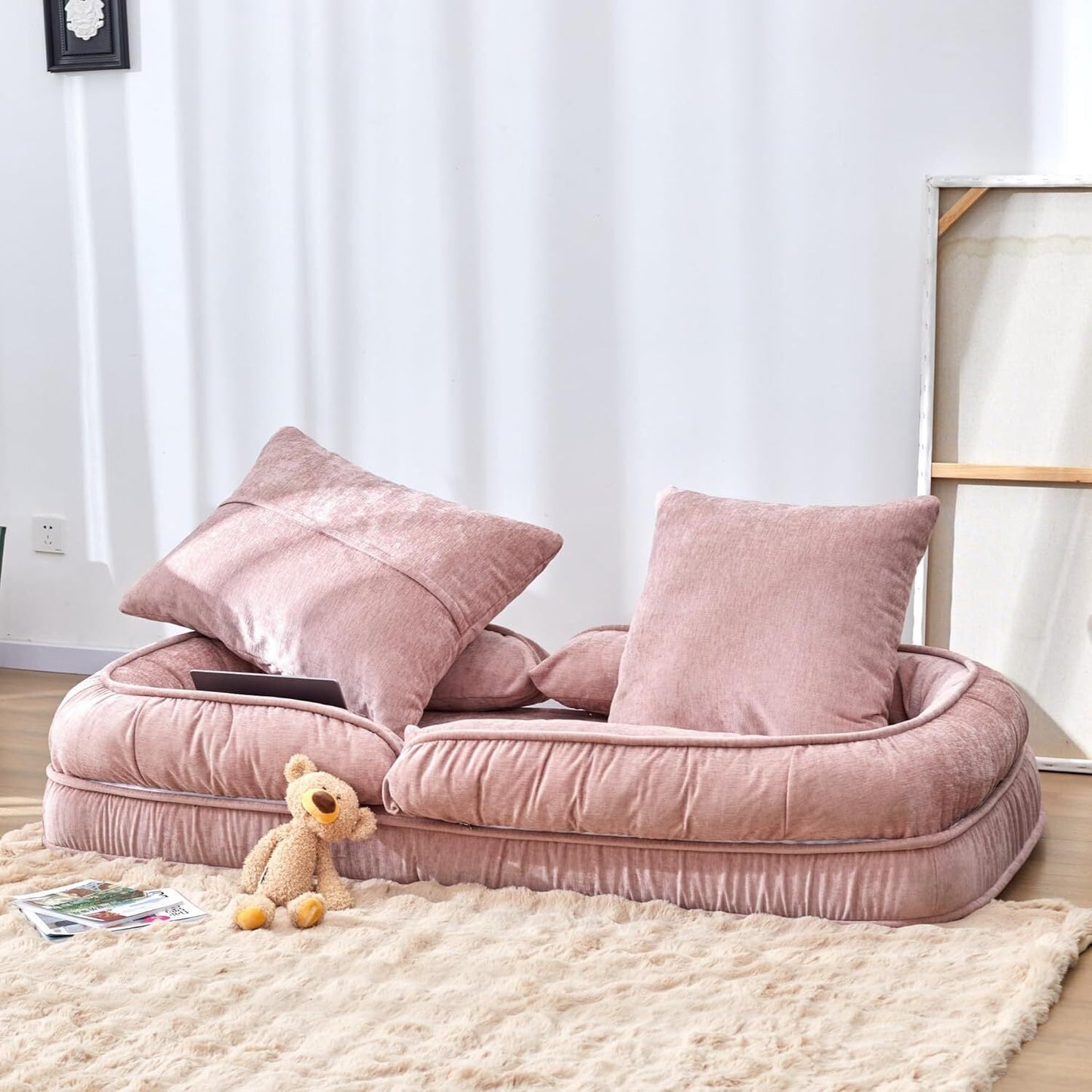 Foldable Lazy Sofa Bed Floor Chair💥